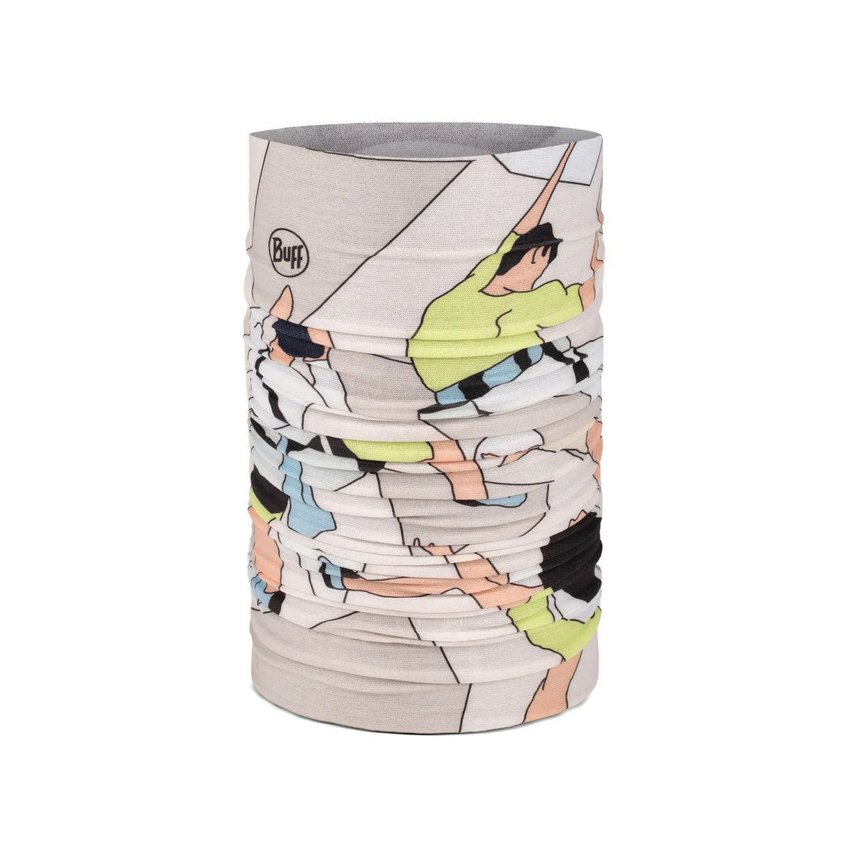 Explore BUFF® CoolNet UV+® Neckwear - Brelit Cream for trail, outdoor & lifestyle use | Liv Activ Singapore