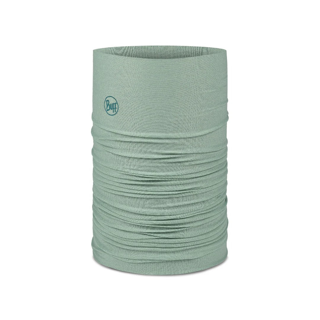 Explore BUFF® CoolNet UV® Neckwear - Solid Seagrove Green for trail, outdoor & lifestyle use | Liv Activ Singapore