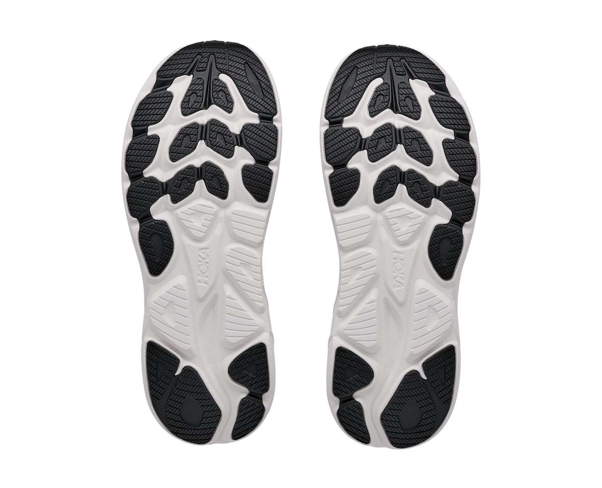 Explore HOKA Men Clifton 11 Wide - Frost / Black for trail, outdoor & lifestyle use | Liv Activ Singapore