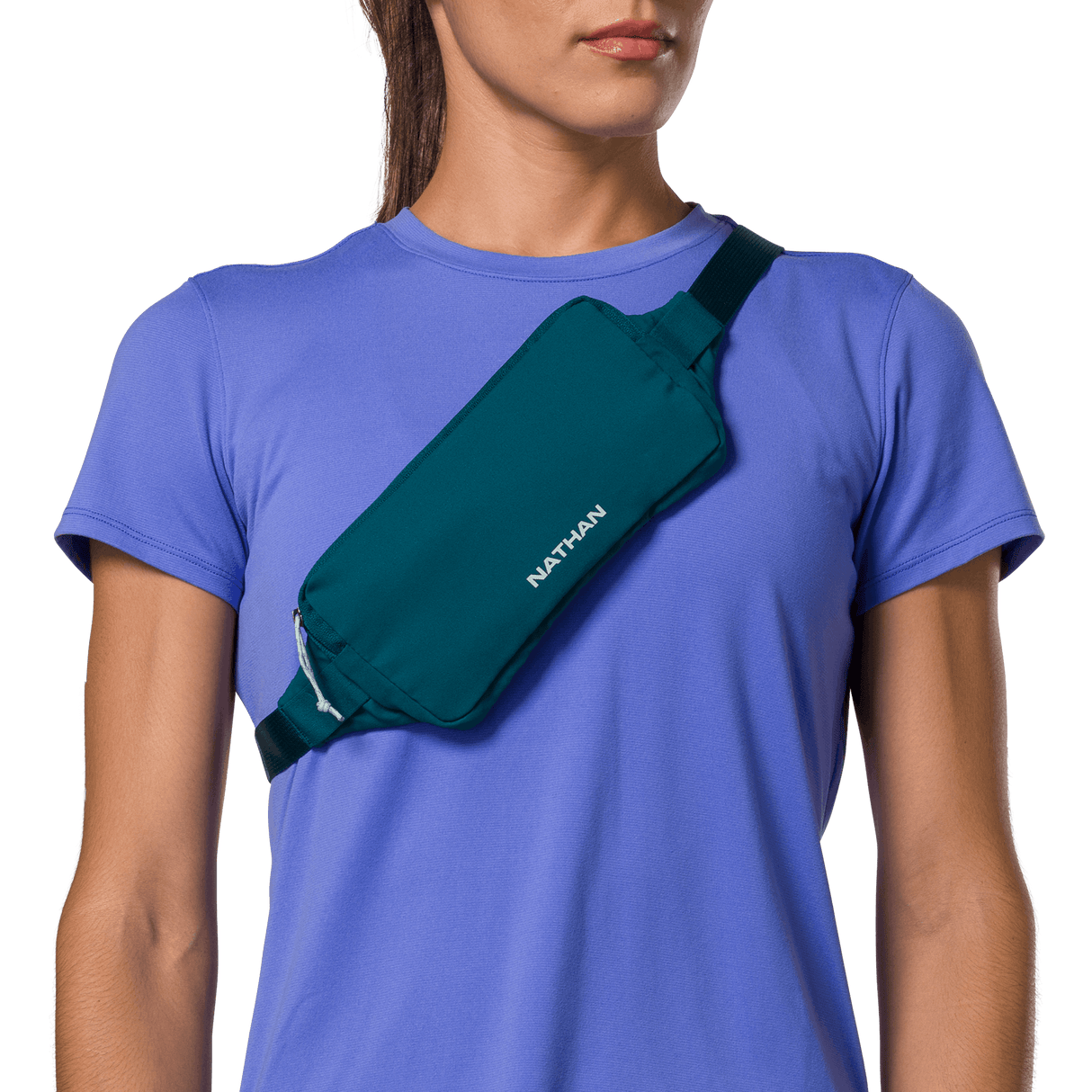 Nathan Sports Marathon Waist Pack 3.0 - Deep Teal / Surf Spray