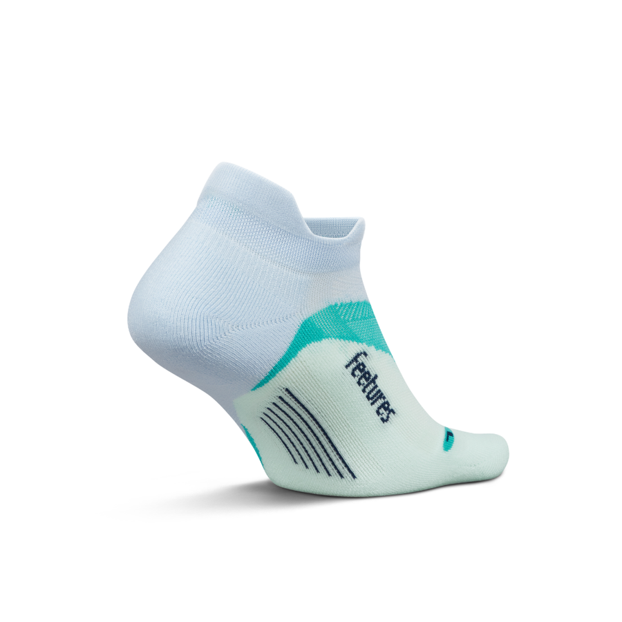 Feetures Active Elite Light Cushion No Show Tab - Glacier Mist