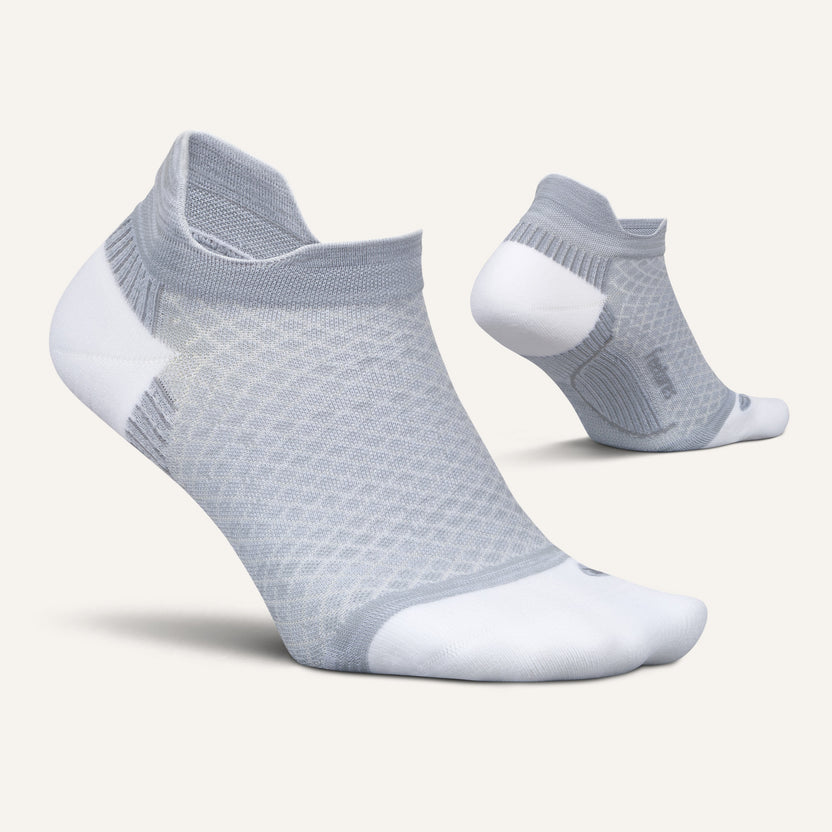 Explore Feetures Plantar Fasciitis Relief Light Cushion No Show Tab - Gray for trail, outdoor & lifestyle use | Liv Activ Singapore