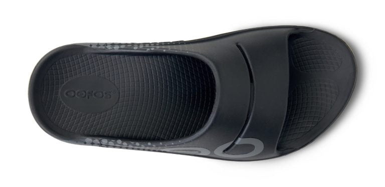 Explore OOFOS Unisex OOahh Sport - Black Matrix for trail, outdoor & lifestyle use | Liv Activ Singapore