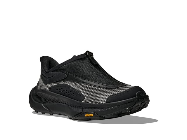Explore HOKA Unisex Project Transport TS - Black / White for trail, outdoor & lifestyle use | Liv Activ Singapore