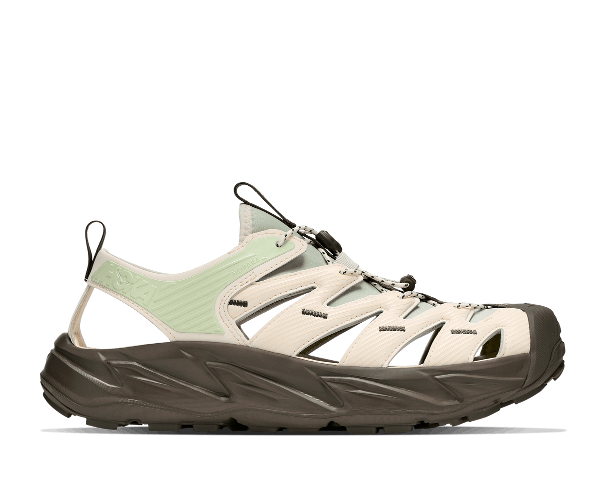 Explore HOKA Unisex Hopara - Morning Dew / Antique Olive for trail, outdoor & lifestyle use | Liv Activ Singapore