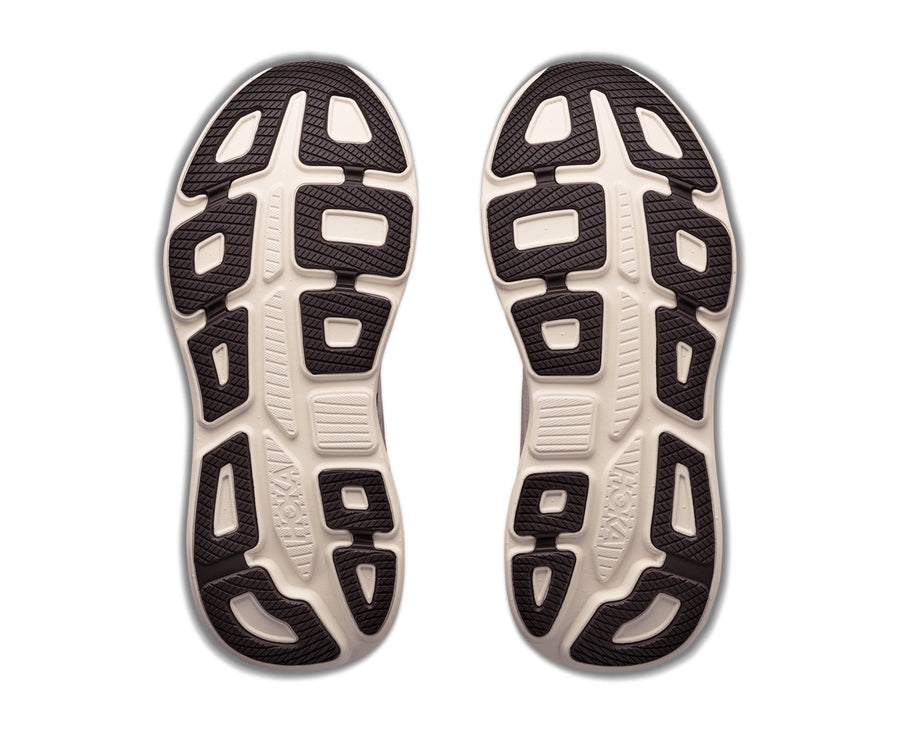 Explore HOKA Men Bondi 9 Wide - River Rock Grey / Alabaster for trail, outdoor & lifestyle use | Liv Activ Singapore