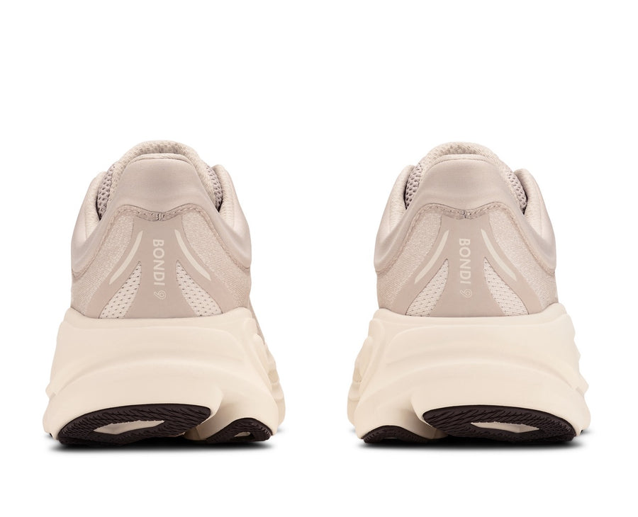 Explore HOKA Men Bondi 9 Wide - River Rock Grey / Alabaster for trail, outdoor & lifestyle use | Liv Activ Singapore