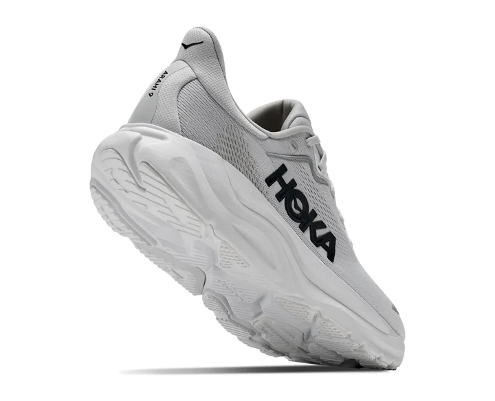 Explore HOKA Men Arahi 9 Wide - Cosmic Grey / Stardust for trail, outdoor & lifestyle use | Liv Activ Singapore