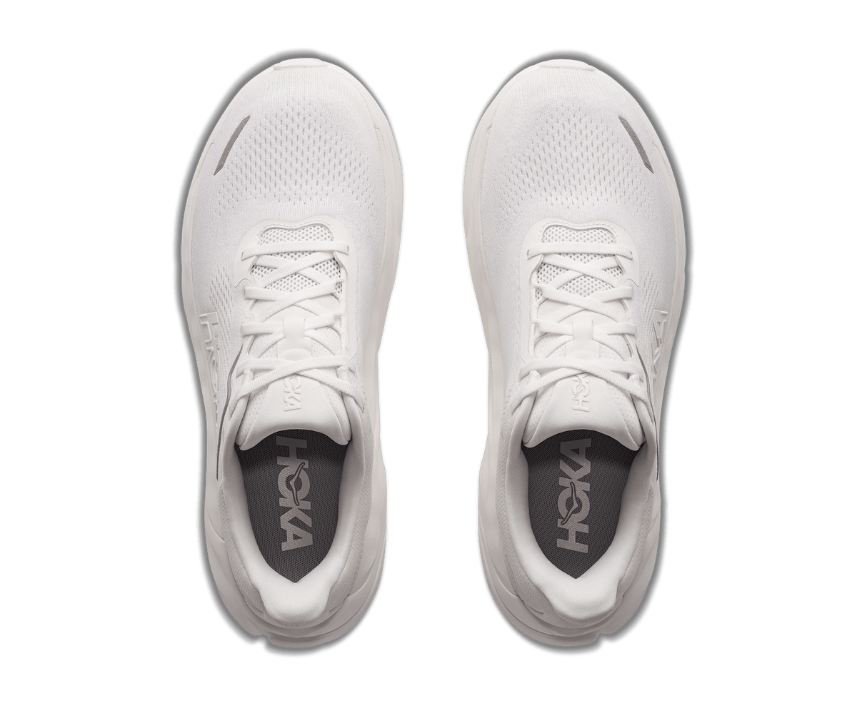 HOKA Women Arahi 9 Wide - White / White