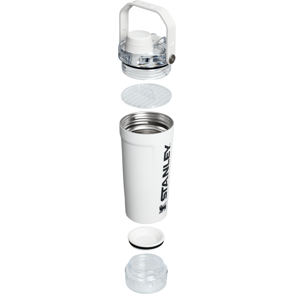 Explore Stanley The Vitalize™ Shaker Bottle 20 Oz - Chalk for trail, outdoor & lifestyle use | Liv Activ Singapore