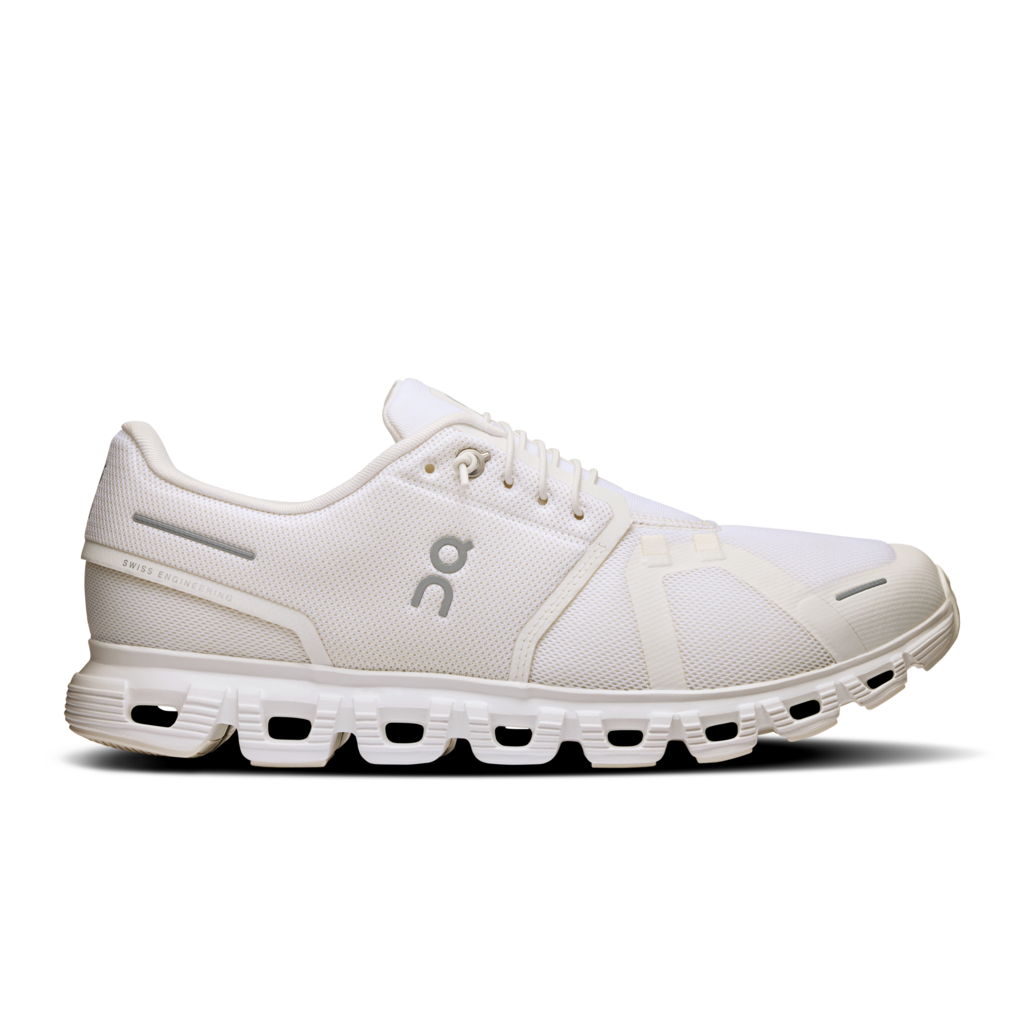 Explore On Men Cloud 6 Wide - White / White for trail, outdoor & lifestyle use | Liv Activ Singapore