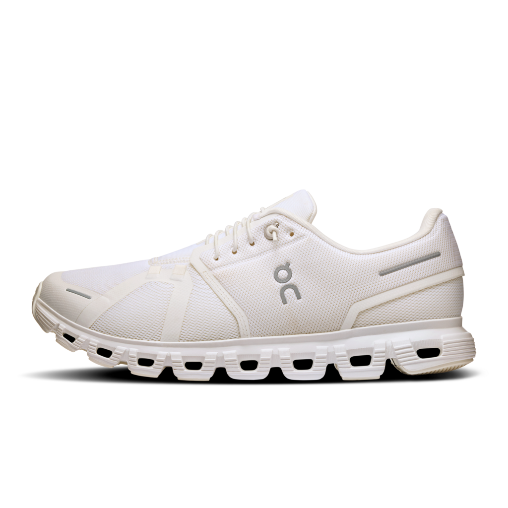 Explore On Men Cloud 6 Wide - White / White for trail, outdoor & lifestyle use | Liv Activ Singapore