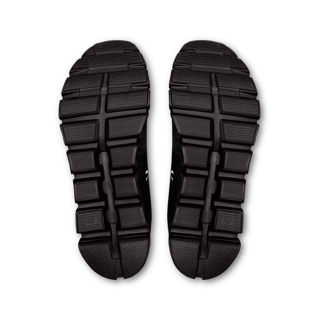 Explore On Men Cloud 6 Wide - Black / Black for trail, outdoor & lifestyle use | Liv Activ Singapore