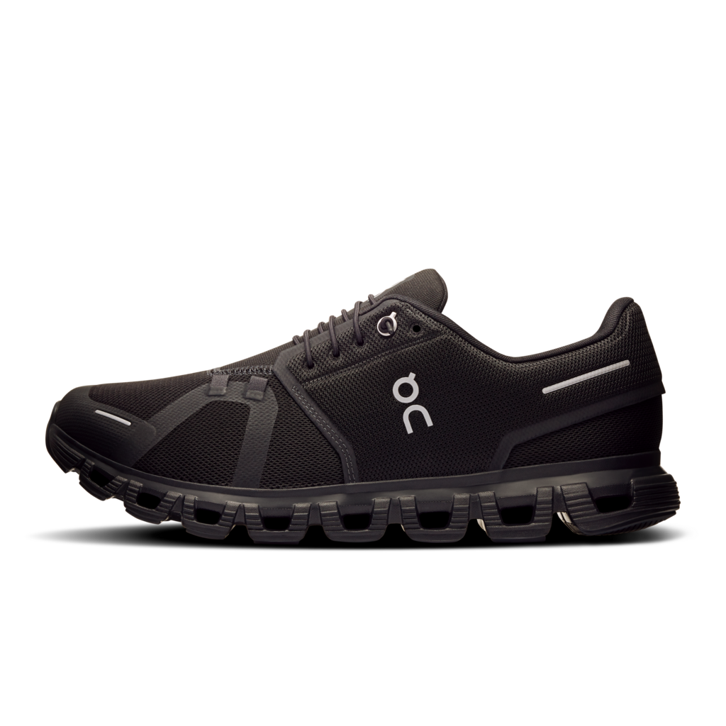 Explore On Men Cloud 6 Wide - Black / Black for trail, outdoor & lifestyle use | Liv Activ Singapore
