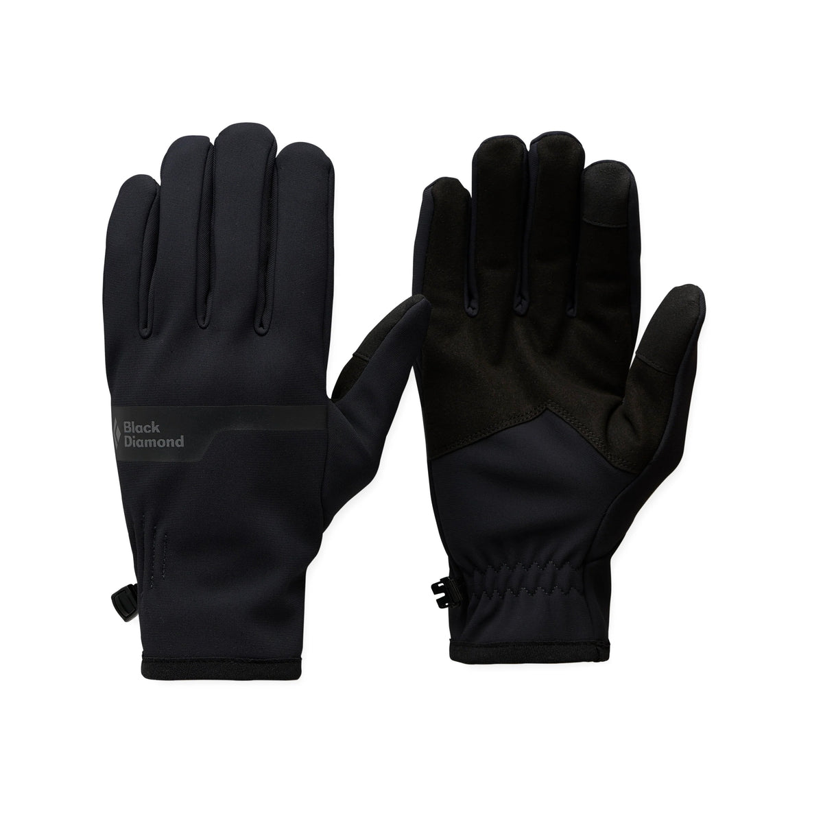 Black Diamond Everyday Softshell Gloves - Black