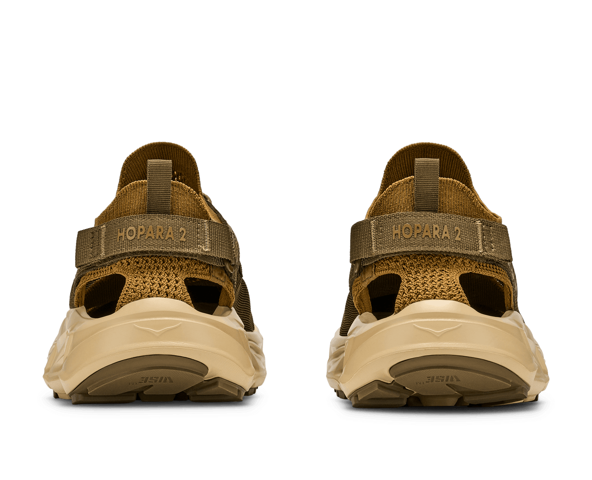 Explore HOKA Men Hopara 2 - Sepia / Barley for trail, outdoor & lifestyle use | Liv Activ Singapore