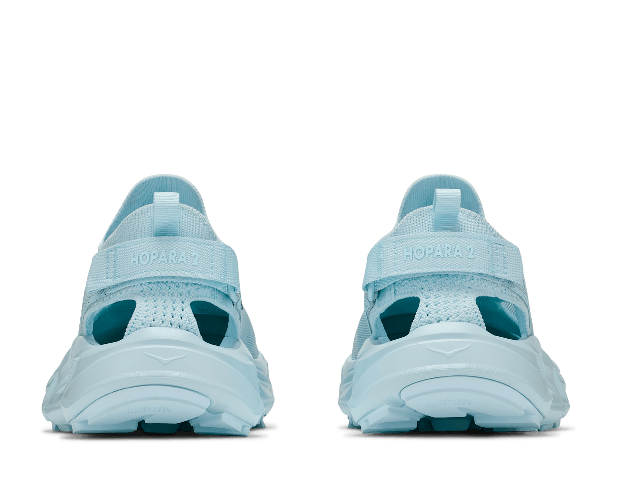 Explore HOKA Women Hopara 2 - Glimmering Blue / Glimmering Blue for trail, outdoor & lifestyle use | Liv Activ Singapore