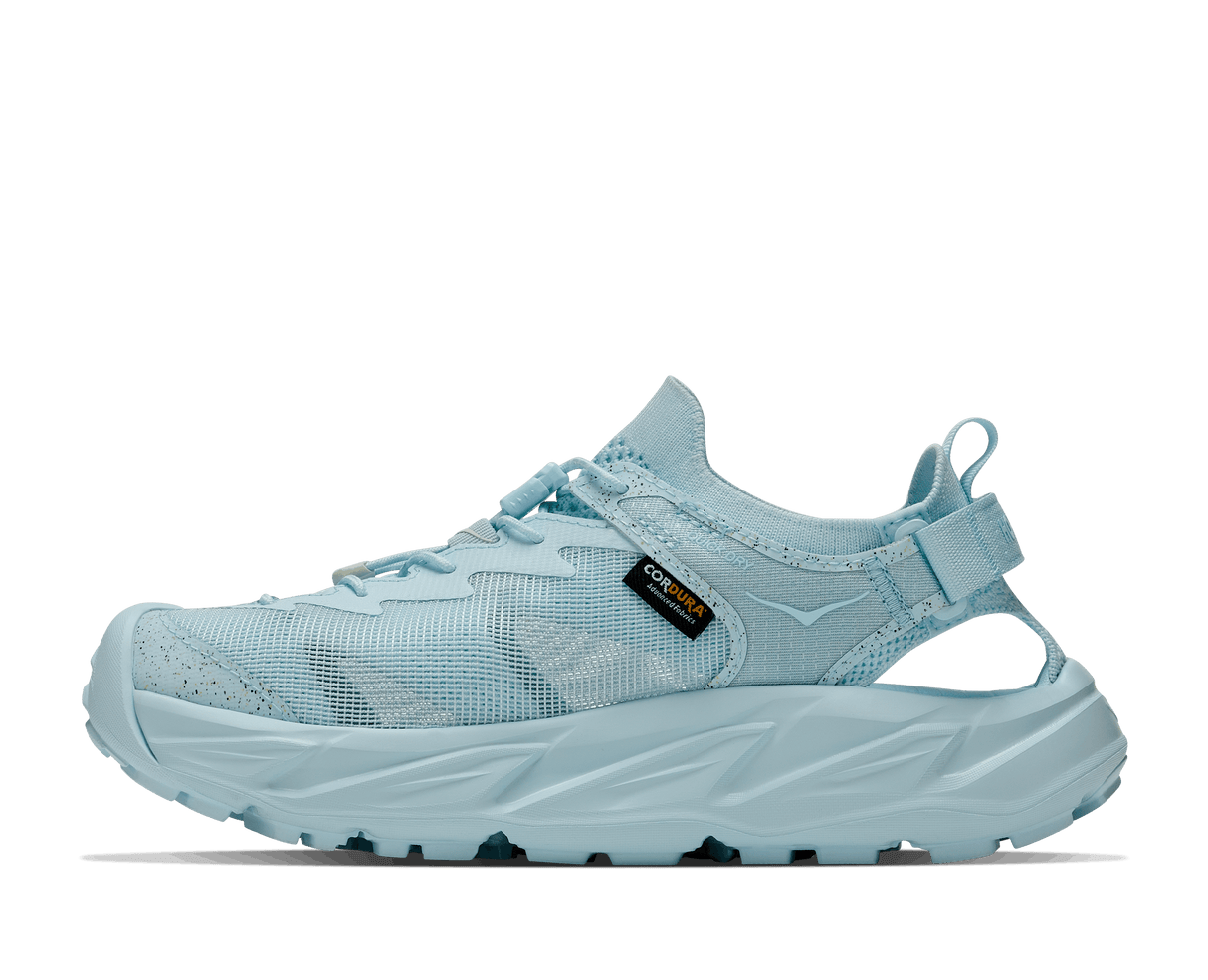 Explore HOKA Women Hopara 2 - Glimmering Blue / Glimmering Blue for trail, outdoor & lifestyle use | Liv Activ Singapore