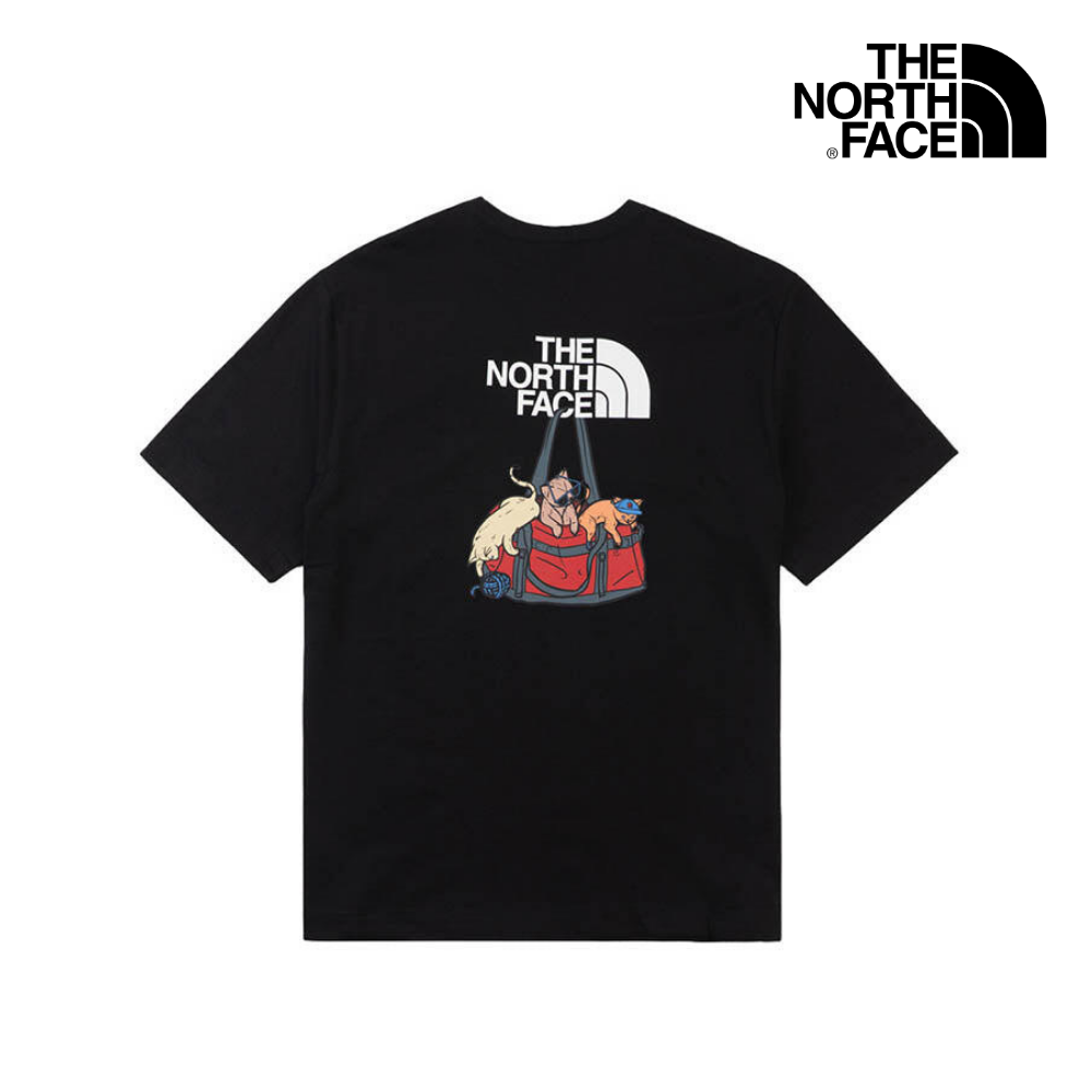 The North Face Unisex Heavyweight Duffel Relaxed SS Tee Graphic - AP TNF Black