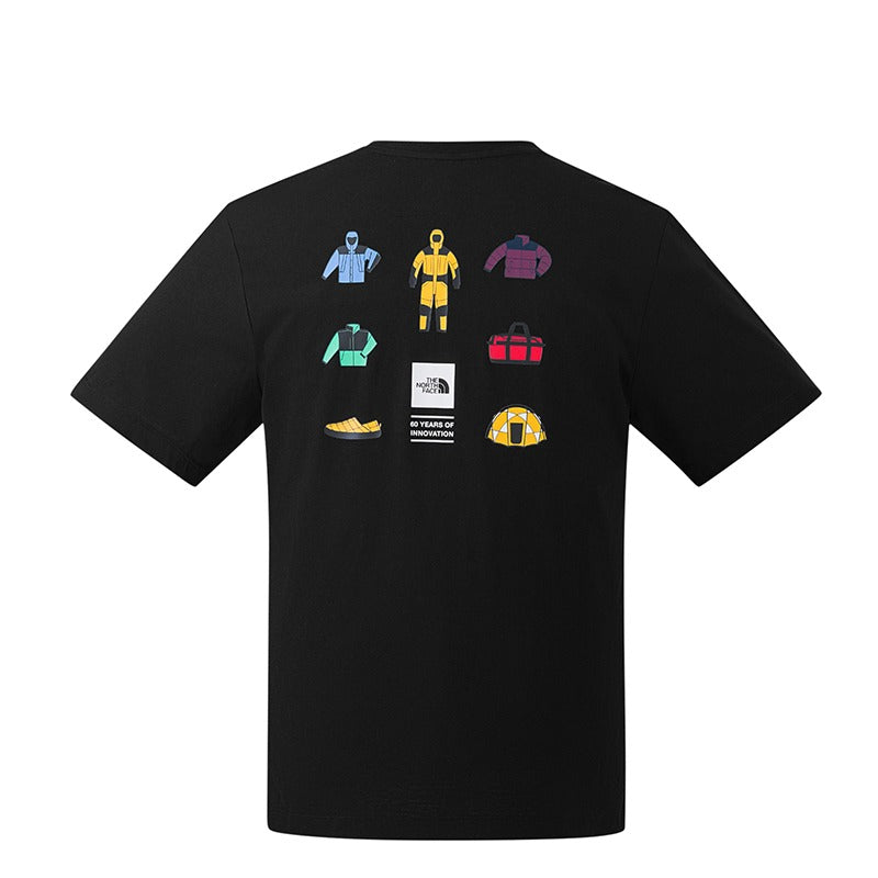 The North Face Unisex Iconic Box Relaxed SS Tee Graphic - AP TNF Black
