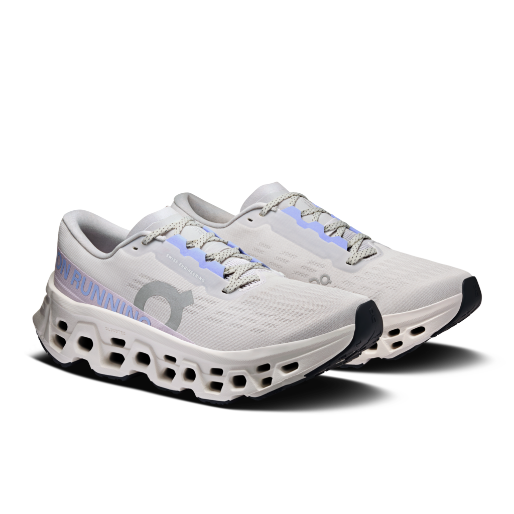 ON Women Cloudmonster 3 Wide - Frost / Ivory
