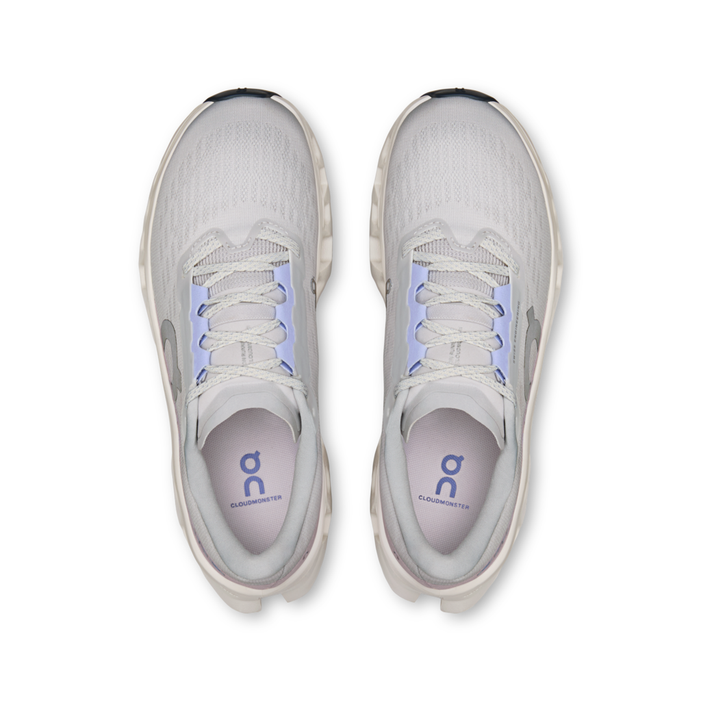 ON Women Cloudmonster 3 Wide - Frost / Ivory