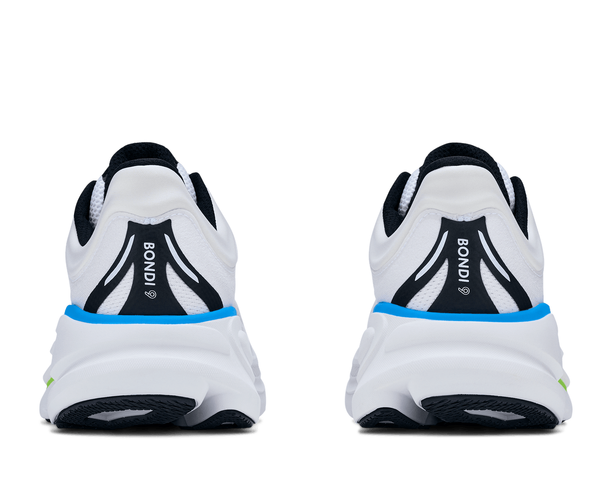 HOKA Women Bondi 9 Wide - Frost / Black