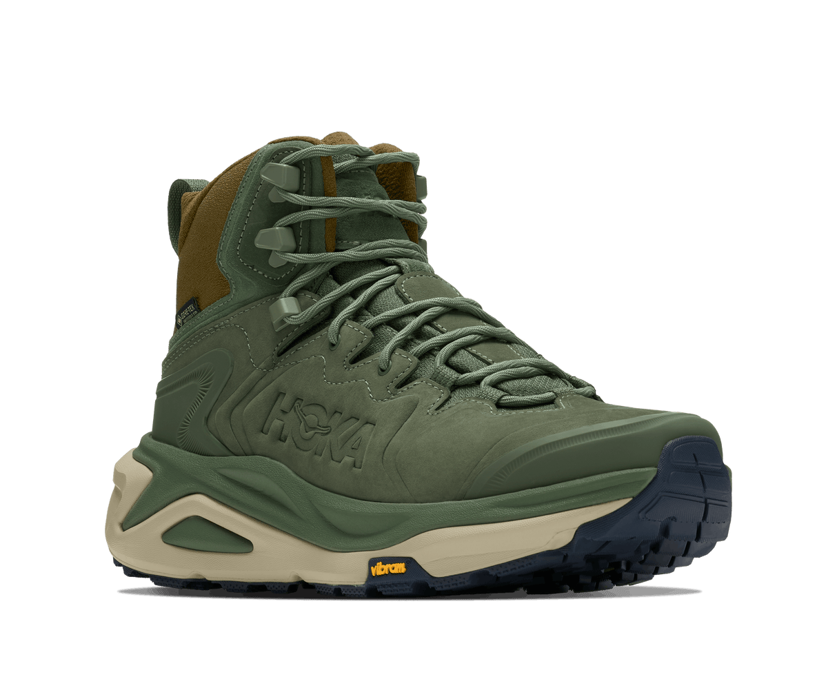 HOKA Men Kaha 3 GTX - Nettle Leaf / Barley Flour