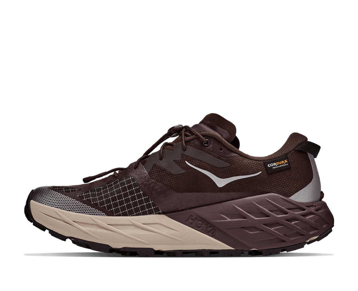 HOKA Men Speedgoat 7 GTX Wide - Spiced Chocolate / River Rock Grey