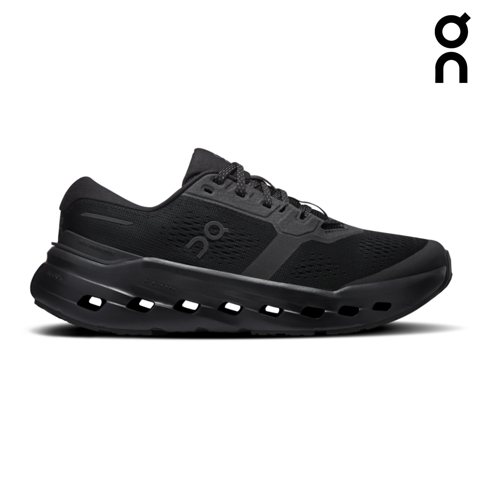On Men Cloudrunner 3 Wide - Black / Black