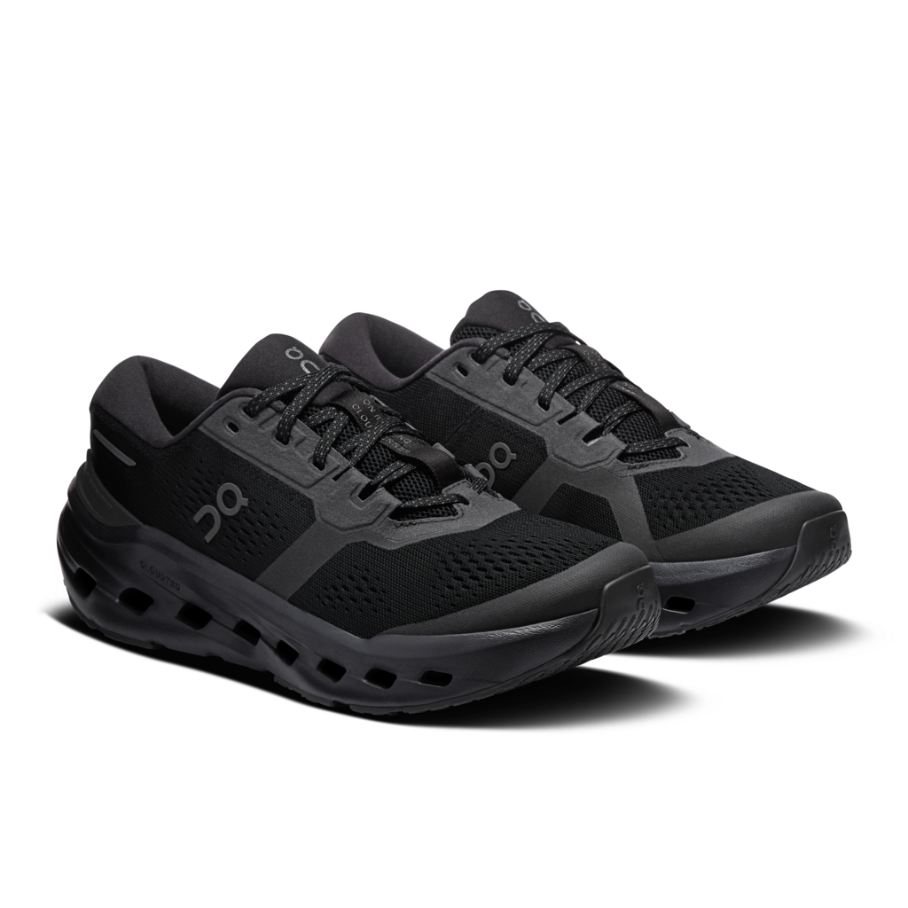 On Men Cloudrunner 3 Wide - Black / Black