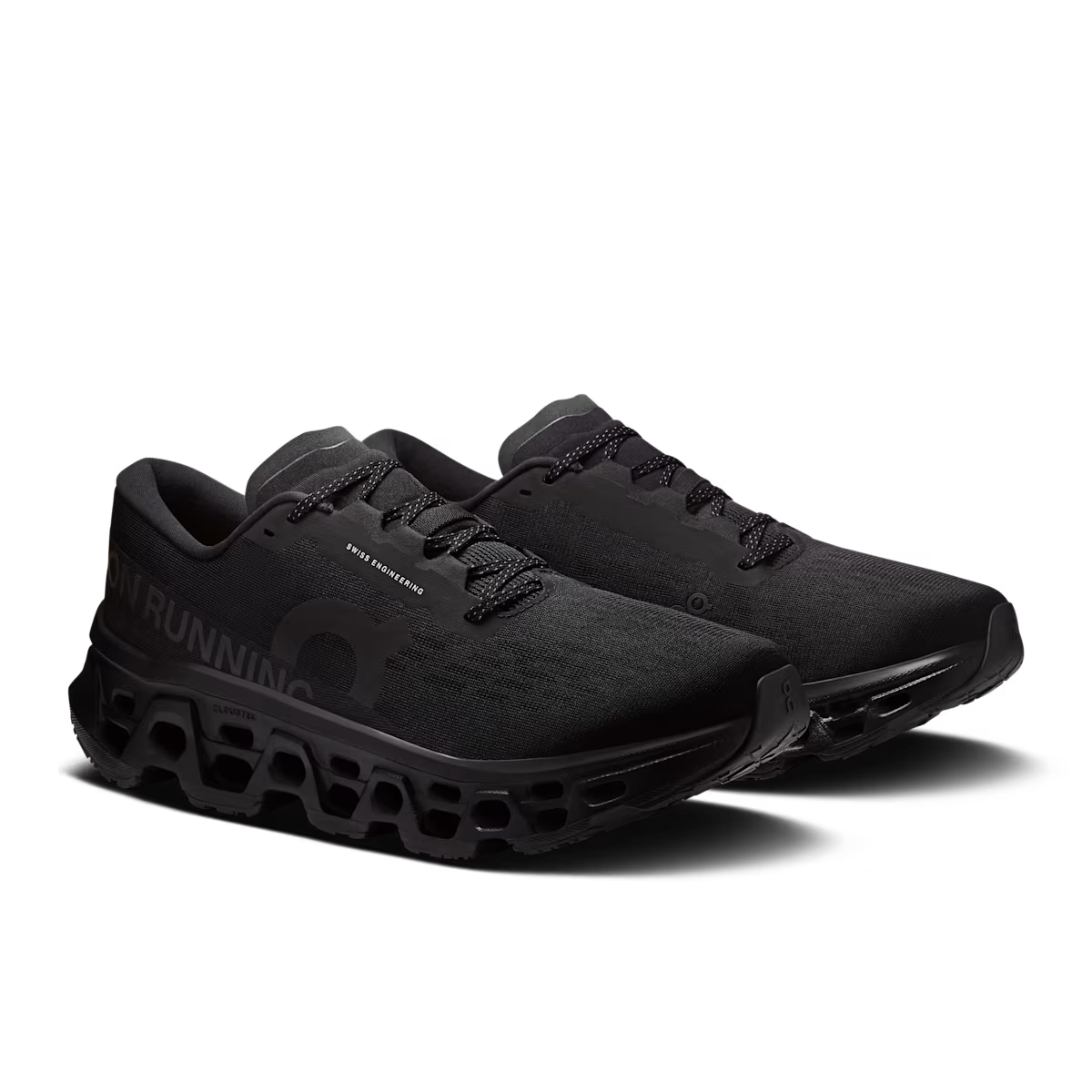 On Men Cloudmonster 3 Wide - Black / Black