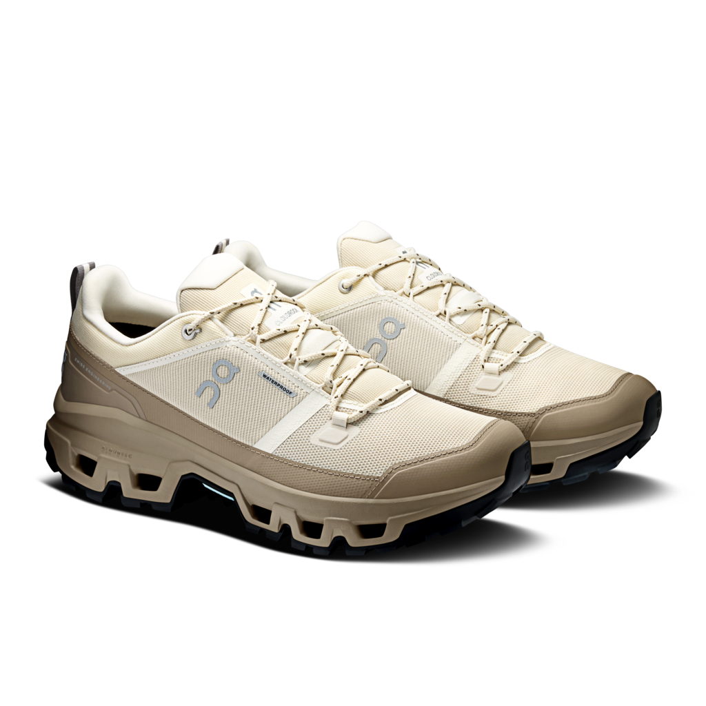 On Men Cloudrock Low Waterproof - Grain / Soba