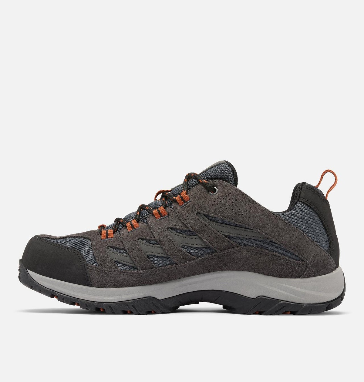 Explore Columbia Men Crestwood Waterproof - Graphite / Dark Adobe for trail, outdoor & lifestyle use | Liv Activ Singapore