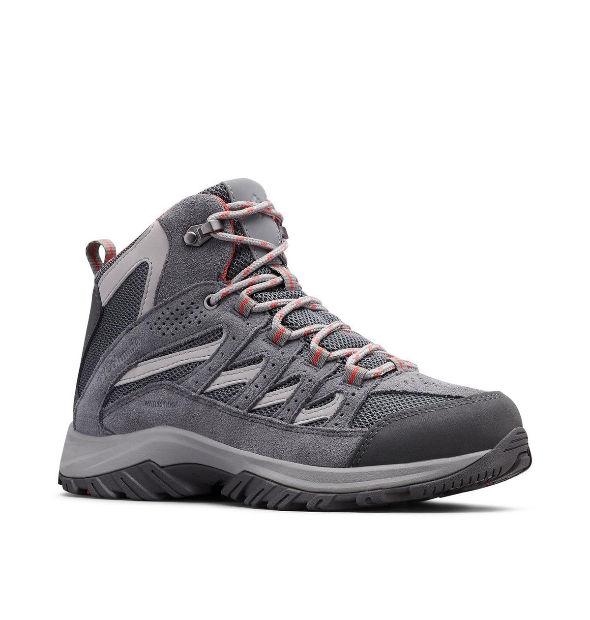 Columbia Women Crestwood Mid Waterproof - Graphite / Daredevil