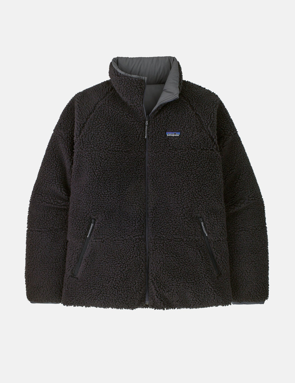 Explore Patagonia Men Reversible Silent Down Jacket - Forge Grey for trail, outdoor & lifestyle use | Liv Activ Singapore