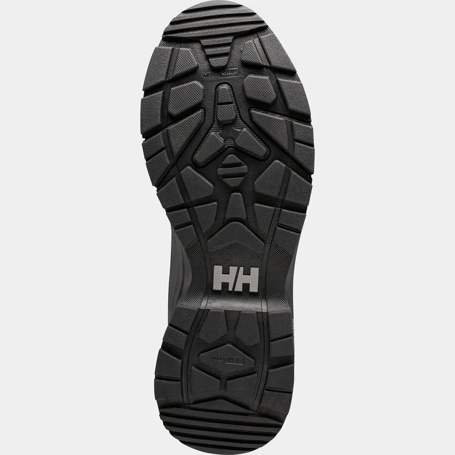Explore Helly Hansen Men Cascade Mid Low-Cut Helly Tech Boots - Black / New Light Grey for trail, outdoor & lifestyle use | Liv Activ Singapore