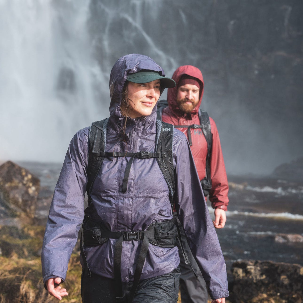 Explore Helly Hansen Women Loke Jacket 2.0 - Smoked Purple for trail, outdoor & lifestyle use | Liv Activ Singapore