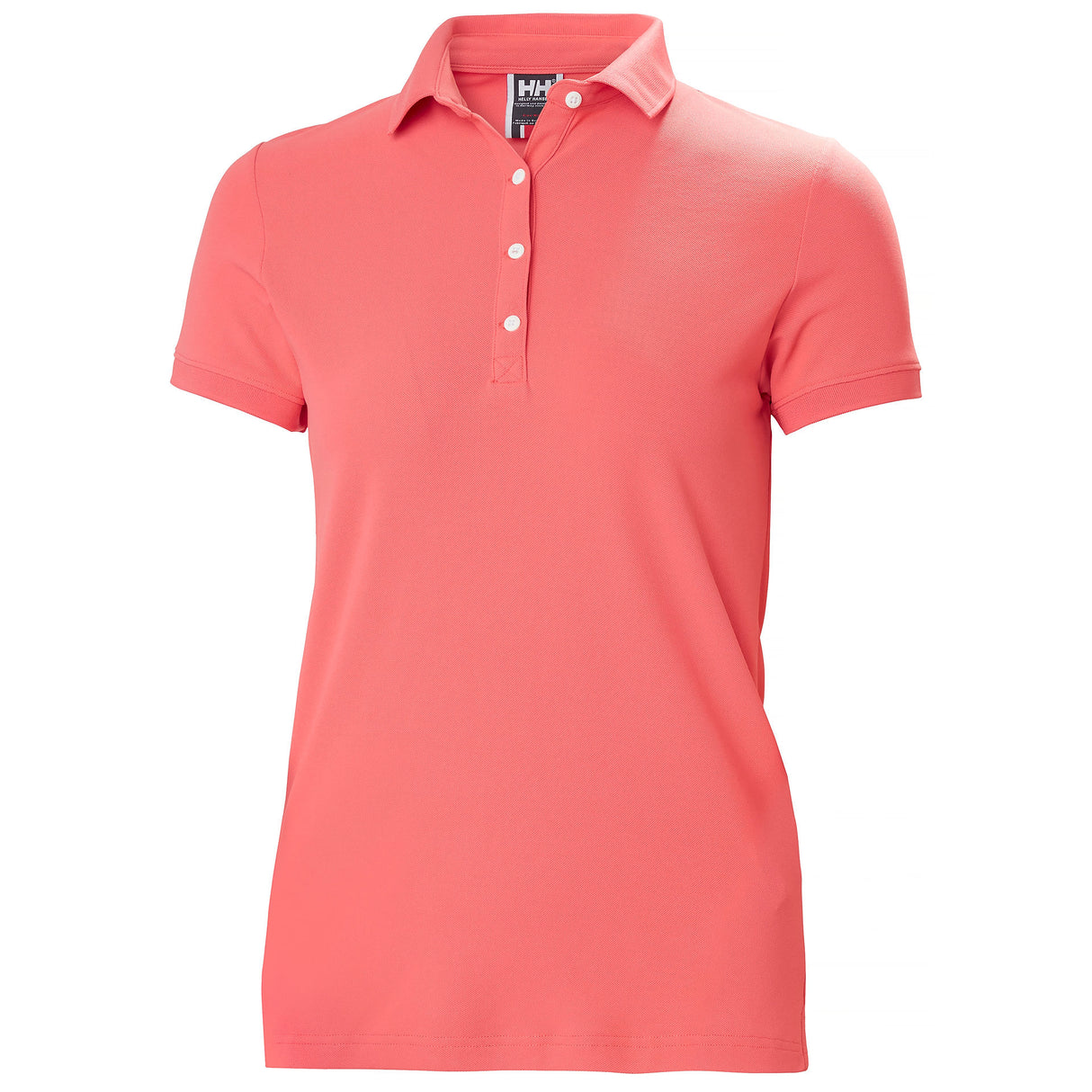 Explore Helly Hansen Women Crewline Quick-Dry Polo - Sunset Pink for trail, outdoor & lifestyle use | Liv Activ Singapore