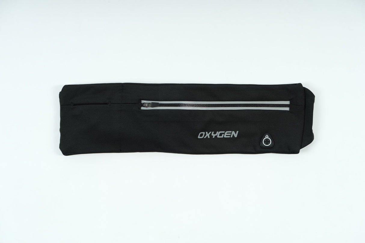 Oxygen Double Pocket Waist Belt - Black