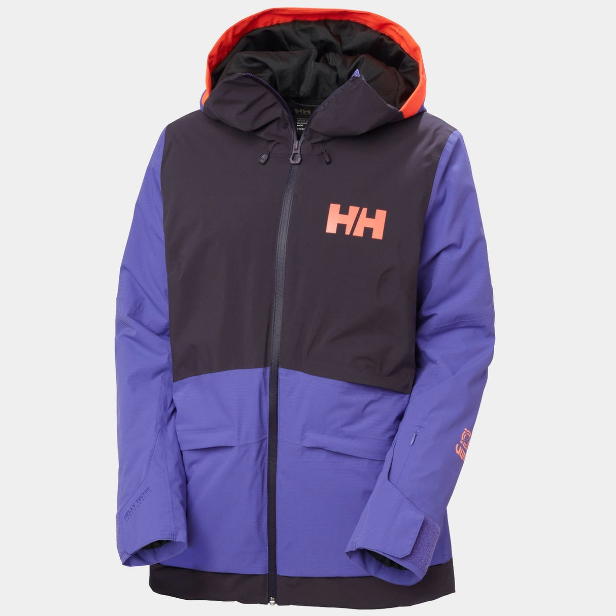 Explore Helly Hansen Women Powchaser 2.0 Jacket - Black Grape for trail, outdoor & lifestyle use | Liv Activ Singapore