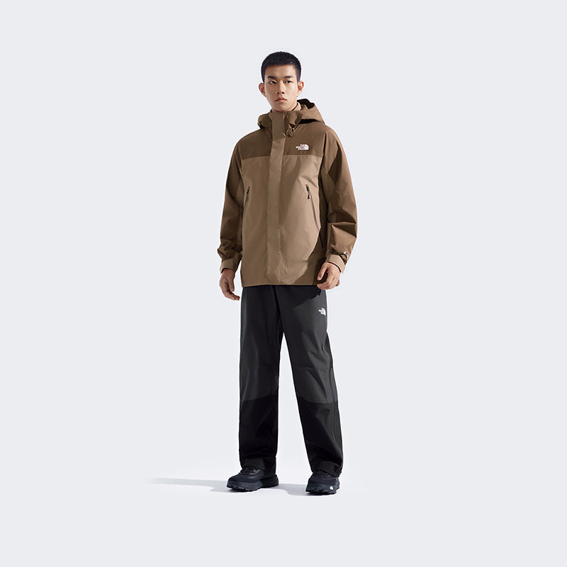 The North Face Men Blizzard Fleece GTX Triclimate Jacket - AP Mocha Brown / Smokey Brown