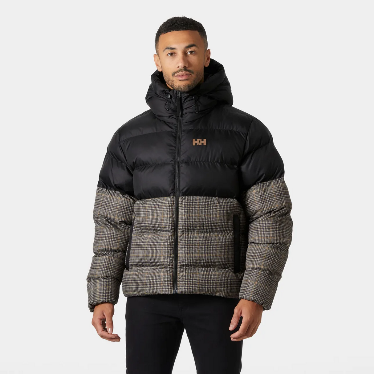 Helly Hansen Men Oslo Graphic Puffy Jacket - Pebble Brox