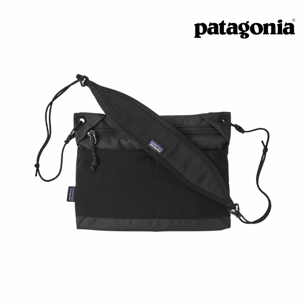Explore Patagonia Terravia Sacoche Bag 3L - Black for trail, outdoor & lifestyle use | Liv Activ Singapore
