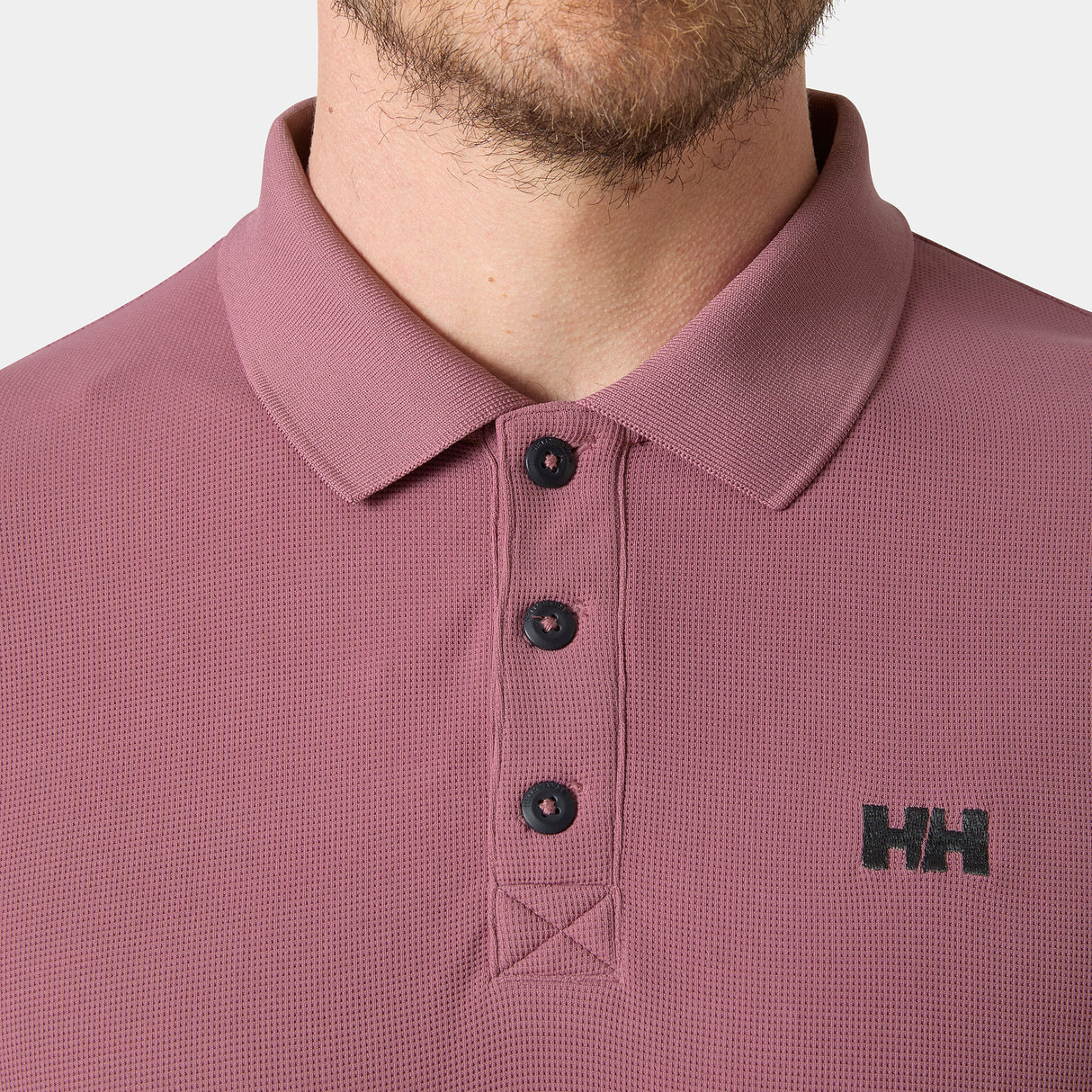 Explore Helly Hansen Men Driftline Polo - Wildberry for trail, outdoor & lifestyle use | Liv Activ Singapore