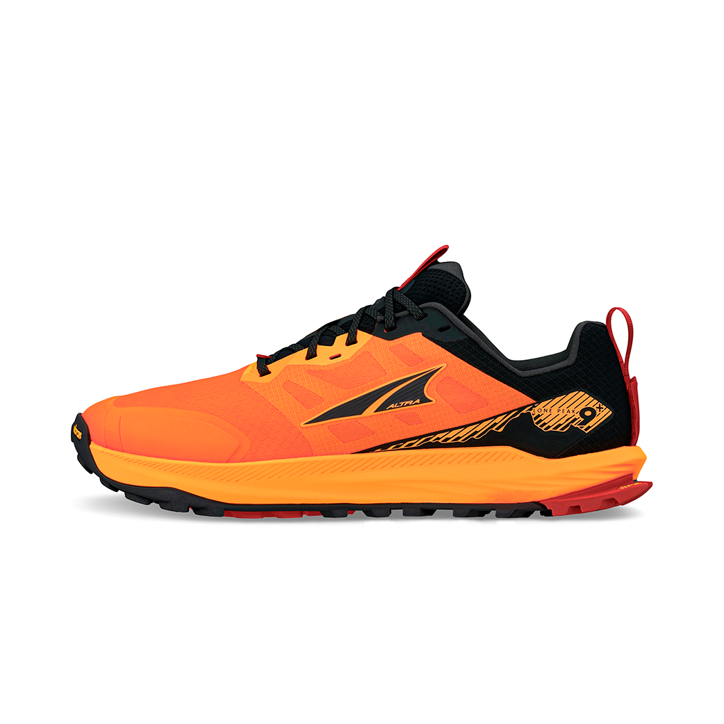 Altra Men Lone Peak 9+ - Orange / Black