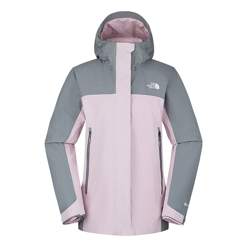 The North Face Women Blizzard Fleece GTX Triclimate Jacket - AP Pale Blossom / Monument Grey