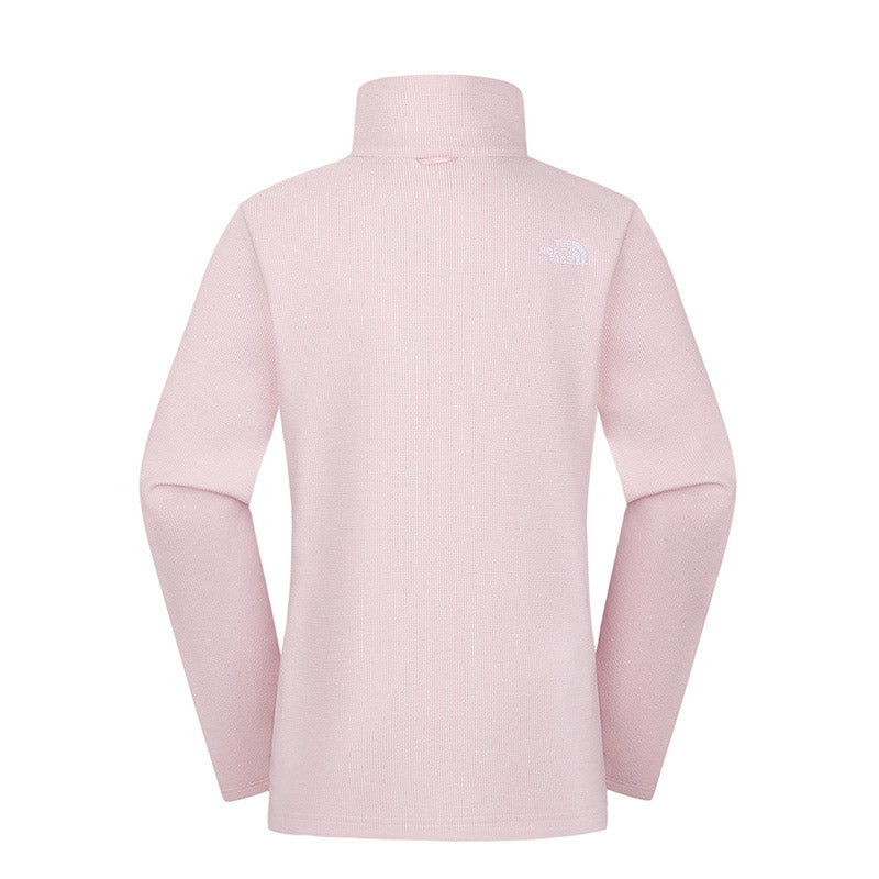 The North Face Women Blizzard Fleece GTX Triclimate Jacket - AP Pale Blossom / Monument Grey