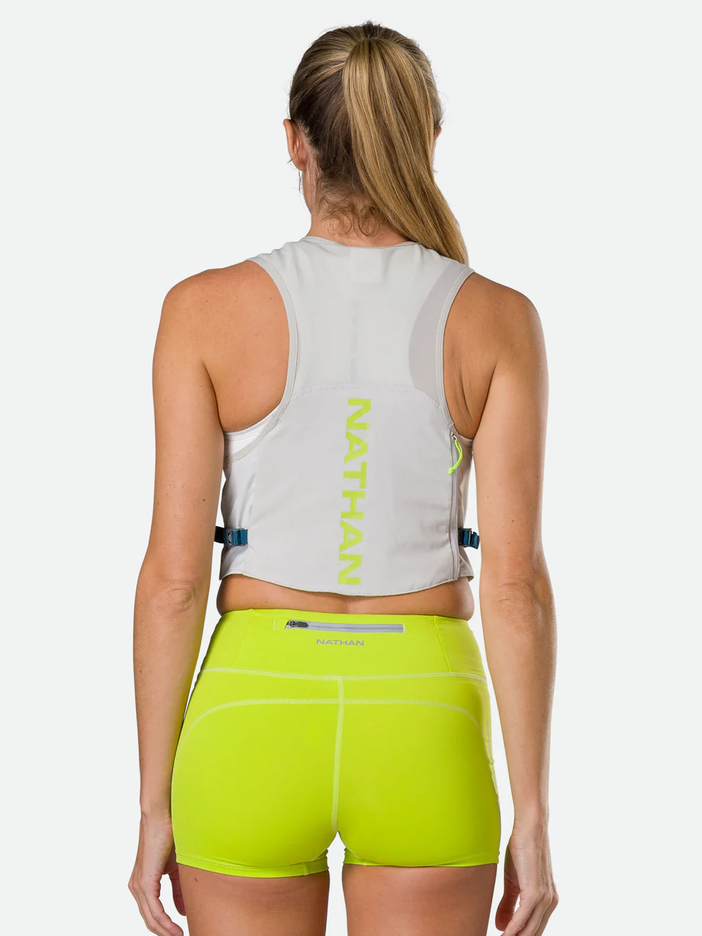 Nathan Sports Pinnacle Featherlite 1.5L Hydration Vest - Vapor Grey