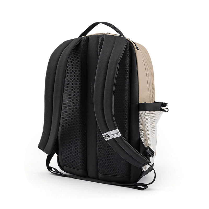 The North Face Bozer Backpack - Mushroom Grey / White Dune / TNF Black